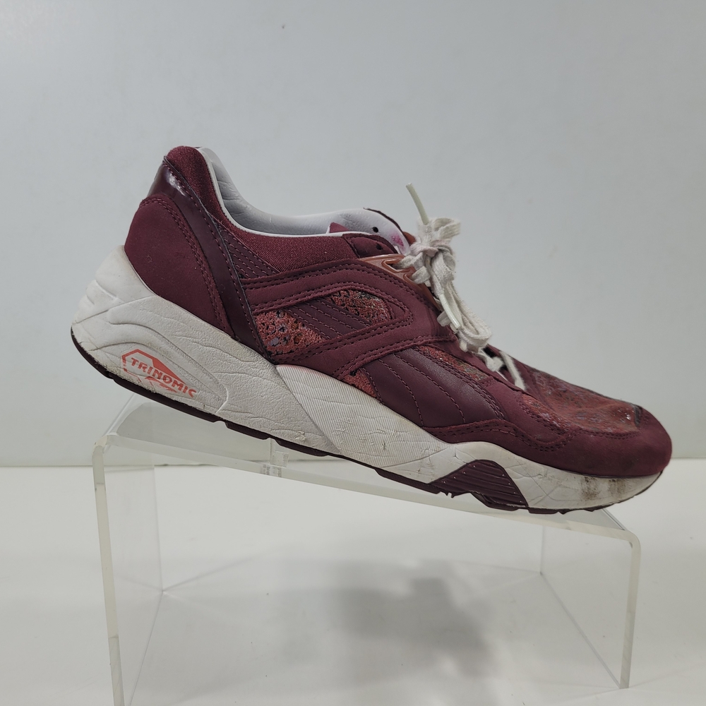 Puma Women's Maroon Sneakers Lace Up Athletic Shoes Size 9